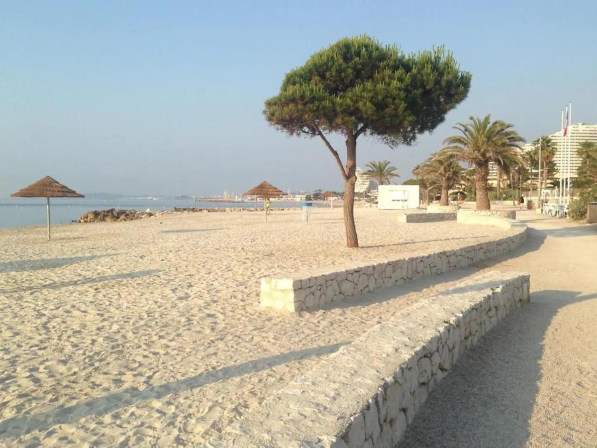 Cote D'Azur Joli Studio 50M Plage, Climatisation , Parking. Villeneuve-Loubet Dış mekan fotoğraf